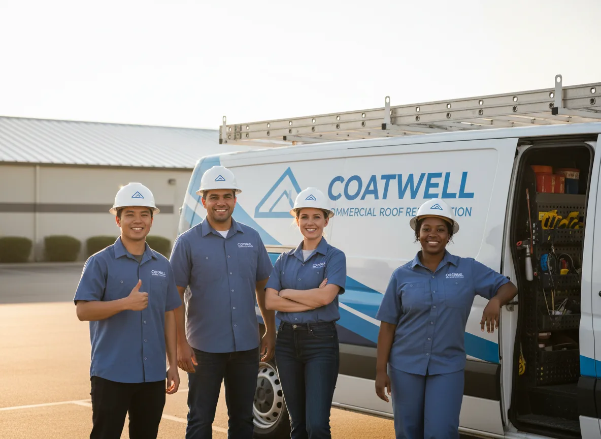 Commercial roof coating company in York, ND